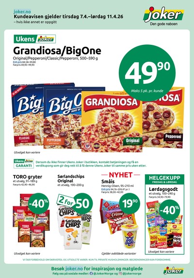 Joker kundeavis i uke 15 side 1