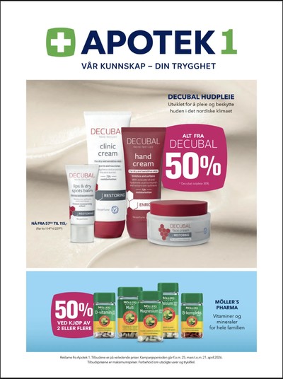 Apotek 1 kundeavis i uke 15 side 1
