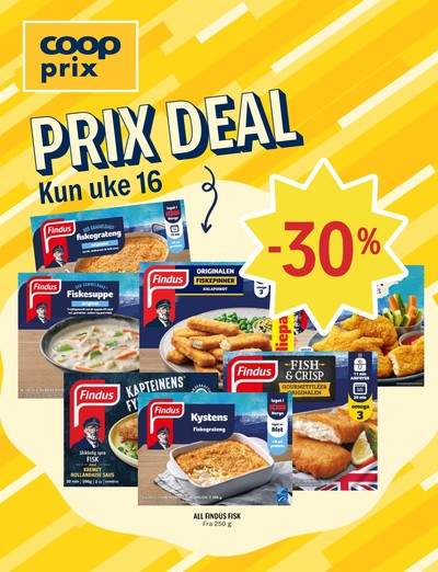 Coop Prix kundeavis gjeldende fra 13/04/26 - 18/04/26