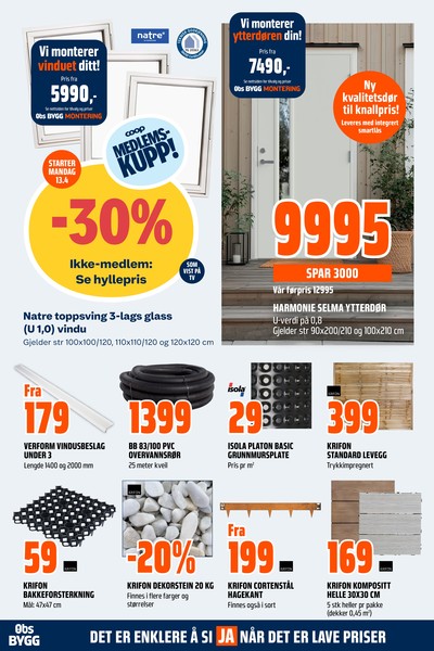 Coop Obs Bygg kundeavis i uke 16 side 25