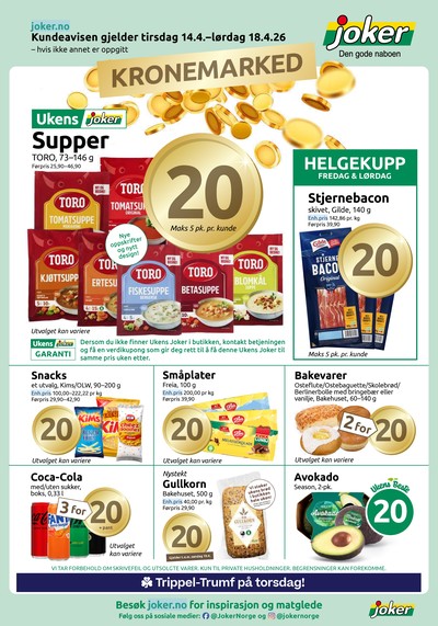 Joker kundeavis i uke 16 side 1