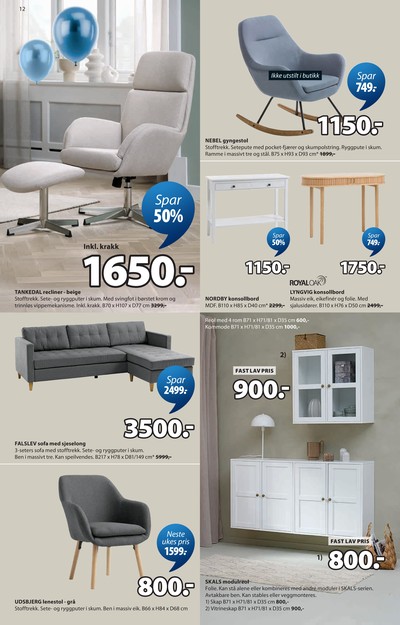 JYSK kundeavis i uke 16 side 13