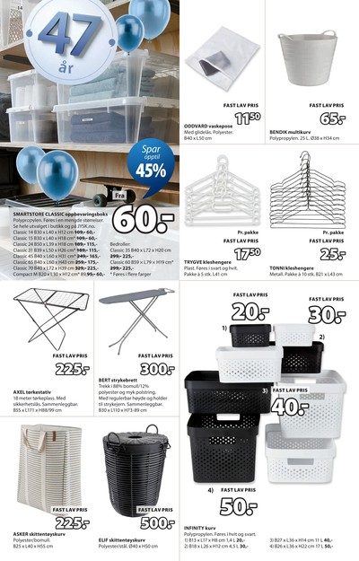 JYSK kundeavis i uke 16 side 15