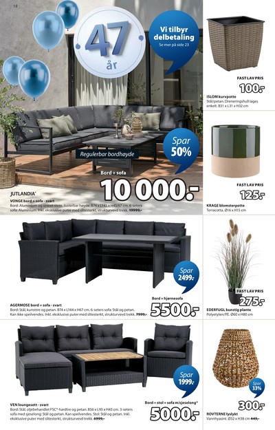 JYSK kundeavis i uke 16 side 19