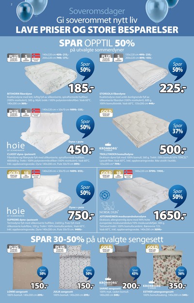 JYSK kundeavis i uke 16 side 3