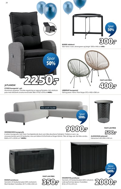 JYSK kundeavis i uke 16 side 21