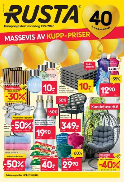 Rusta kundeavis i uke 16 side 1
