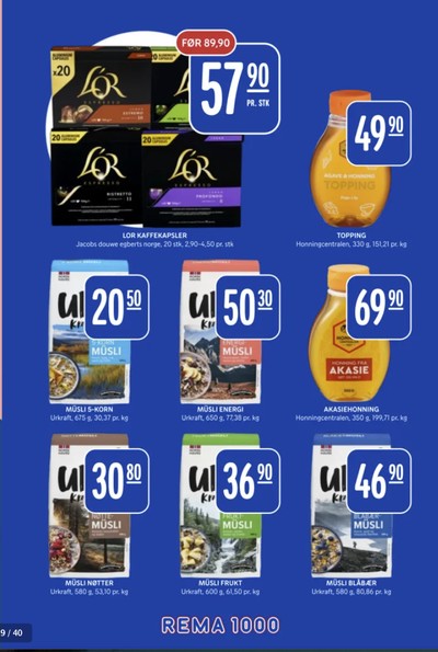 Rema 1000 kundeavis i uke 16 side 39