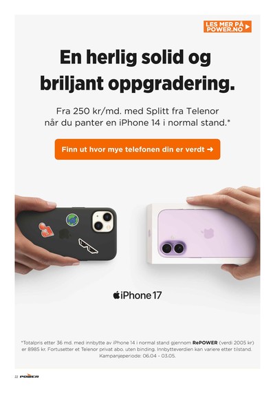 Power kundeavis i uke 16 side 22