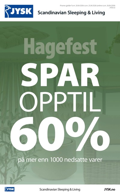JYSK kundeavis i uke 17 side 2