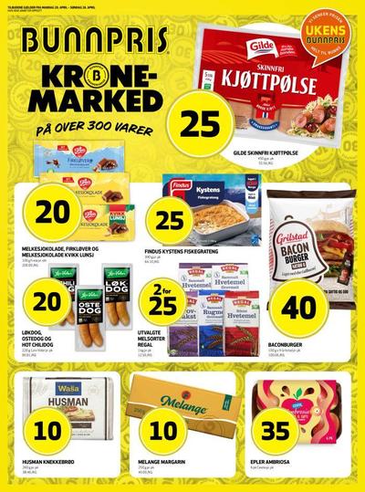 Bunnpris kundeavis i uke 17 side 1