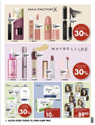 Sparkjøp kundeavis i uke 18 side 14