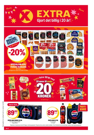 Coop Extra kundeavis i uke 18 side 1
