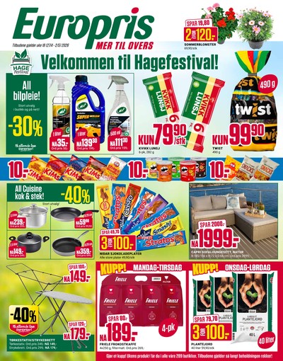 Europris kundeavis i uke 18 side 1