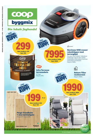 Coop Byggmix kundeavis i uke 18 side 1