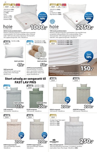 JYSK kundeavis i uke 18 side 21