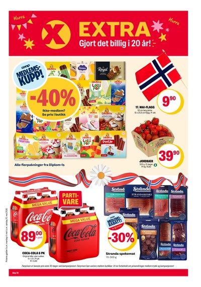 Coop Extra kundeavis i uke 19 side 1