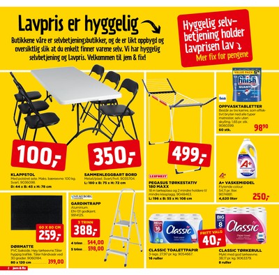 Jem & Fix kundeavis i uke 2 side 2