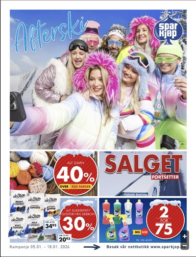 Sparkjøp kundeavis i uke 2 side 1