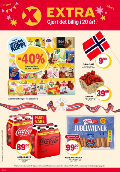 Coop Extra kundeavis i uke 20 side 1