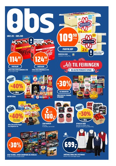 Coop Obs kundeavis gjeldende fra 10/05/26 - 16/05/26