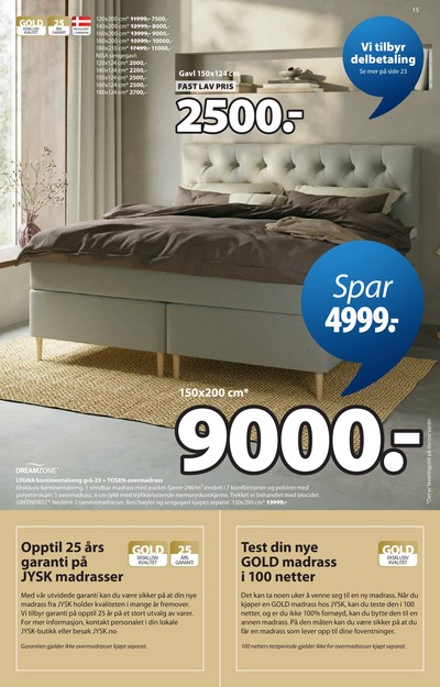 JYSK kundeavis i uke 21 side 16