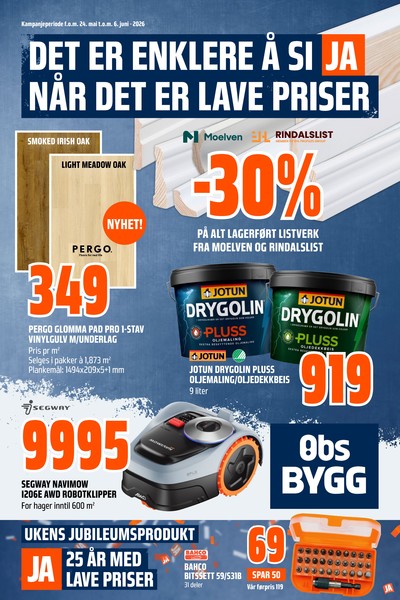 Coop Obs Bygg kundeavis i uke 21 side 1
