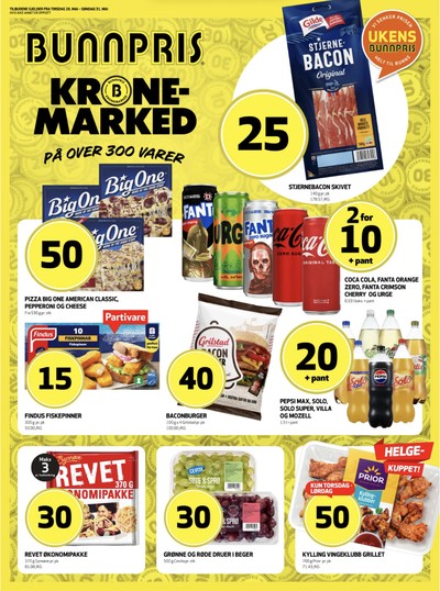 Bunnpris kundeavis i uke 22 side 1