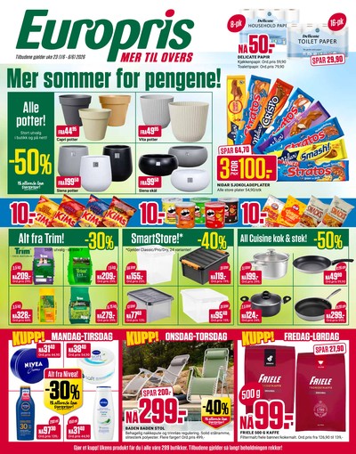 Europris kundeavis i uke 23 side 1