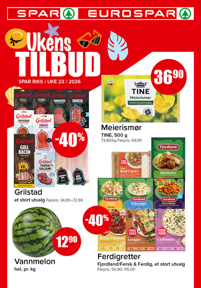 Spar - Eurospar kundeavis i uke 23 side 1
