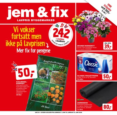 Jem & Fix kundeavis i uke 23 side 1