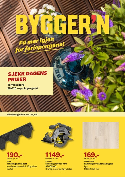 Byggern kundeavis i uke 25 side 1