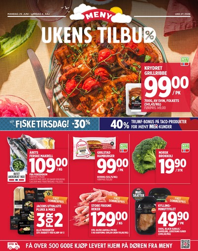 Meny kundeavis i uke 27 side 1
