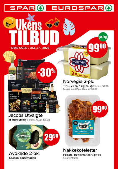Spar - Eurospar kundeavis i uke 27 side 1