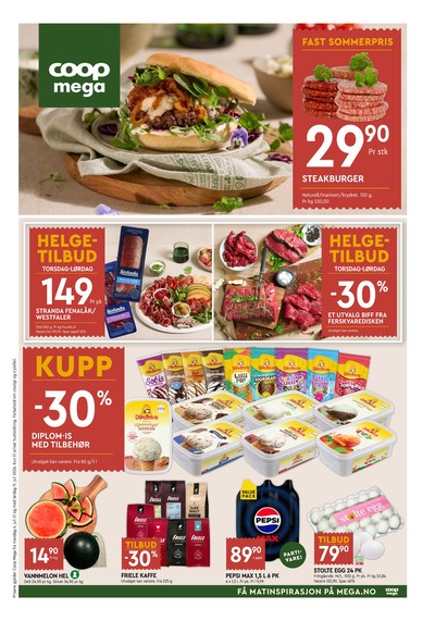 Coop Mega kundeavis i uke 28 side 1