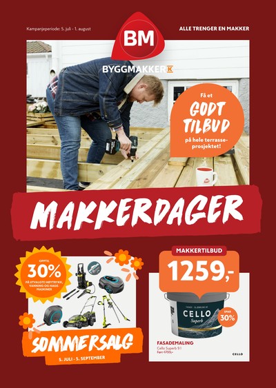 Byggmakker kundeavis i uke 29 side 1