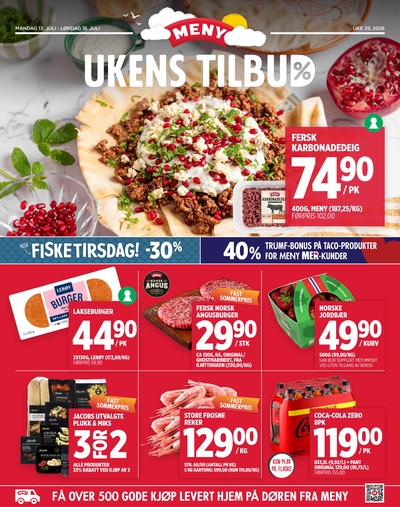 Meny kundeavis i uke 29 side 1