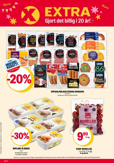 Coop Extra kundeavis i uke 29 side 1