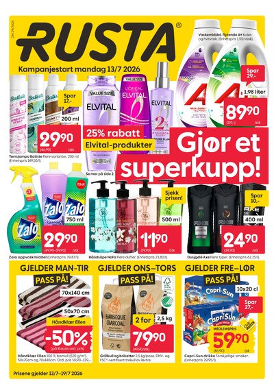 Rusta kundeavis i uke 29 side 1