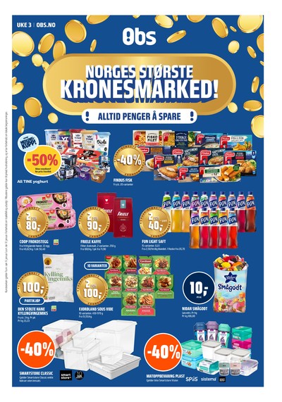 Coop Obs kundeavis i uke 3 side 1