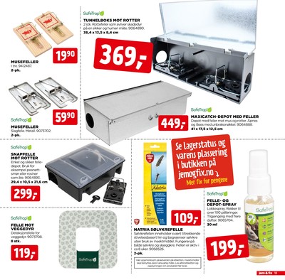 Jem & Fix kundeavis i uke 3 side 13