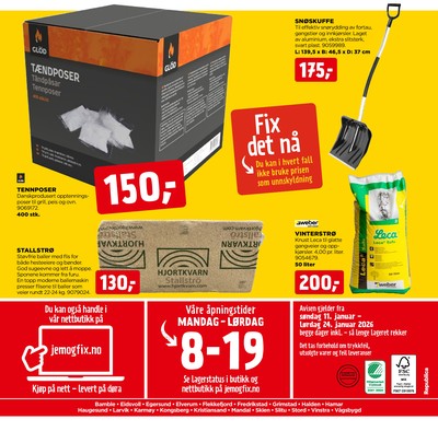 Jem & Fix kundeavis i uke 3 side 16