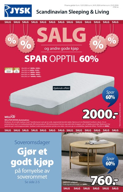 JYSK kundeavis i uke 3 side 2