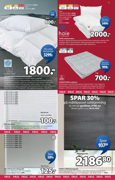 JYSK kundeavis i uke 3 side 14