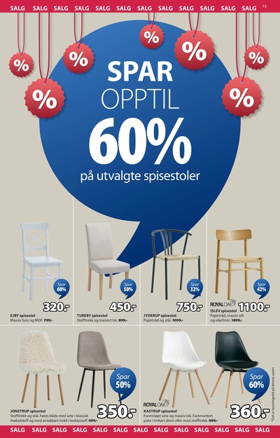 JYSK kundeavis i uke 3 side 16