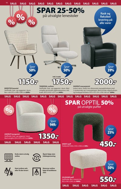 JYSK kundeavis i uke 3 side 17