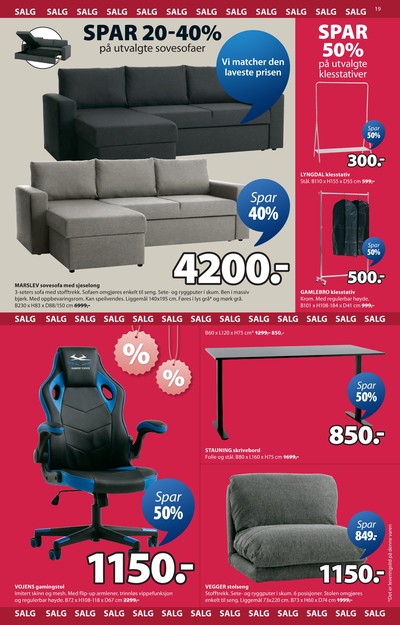 JYSK kundeavis i uke 3 side 20
