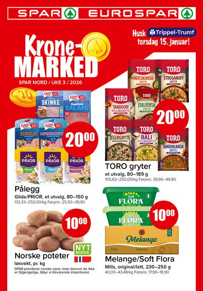 Spar - Eurospar kundeavis i uke 3 side 1