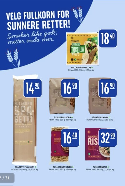 Rema 1000 kundeavis i uke 3 side 17