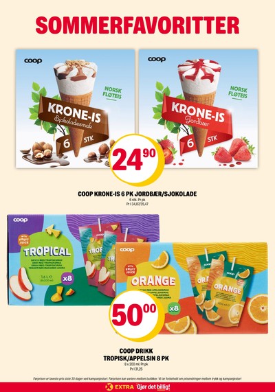 Coop Extra kundeavis i uke 30 side 22